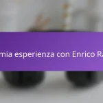 La mia esperienza con Enrico Rava