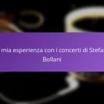 La mia esperienza con i concerti di Stefano Bollani
