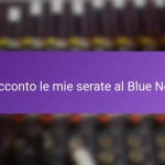 Racconto le mie serate al Blue Note