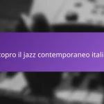 Riscopro il jazz contemporaneo italiano